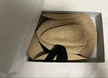 mature ha. BOXED HAT 베이지 밀짚모자