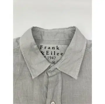Frank & Eileen Luke 린넨 긴팔 셔츠 그레이