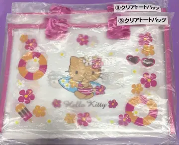 헬로키티 키티 복권 클리어 토트백 2개 백 당첨 복권