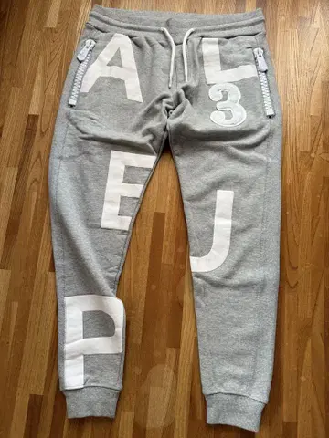 1piu1uguale2 relax 그레이 스웨트 팬츠 M