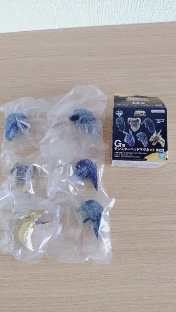 고질라 피규어 6종 세트