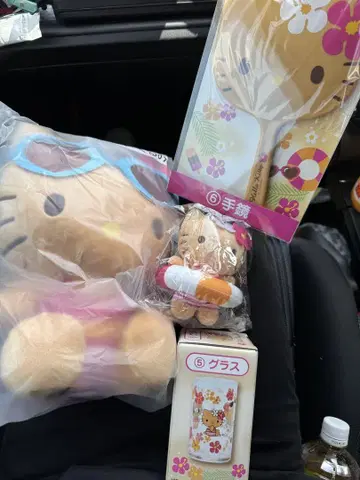 산리오 제일복권 일광화상 키티 봉제 인형