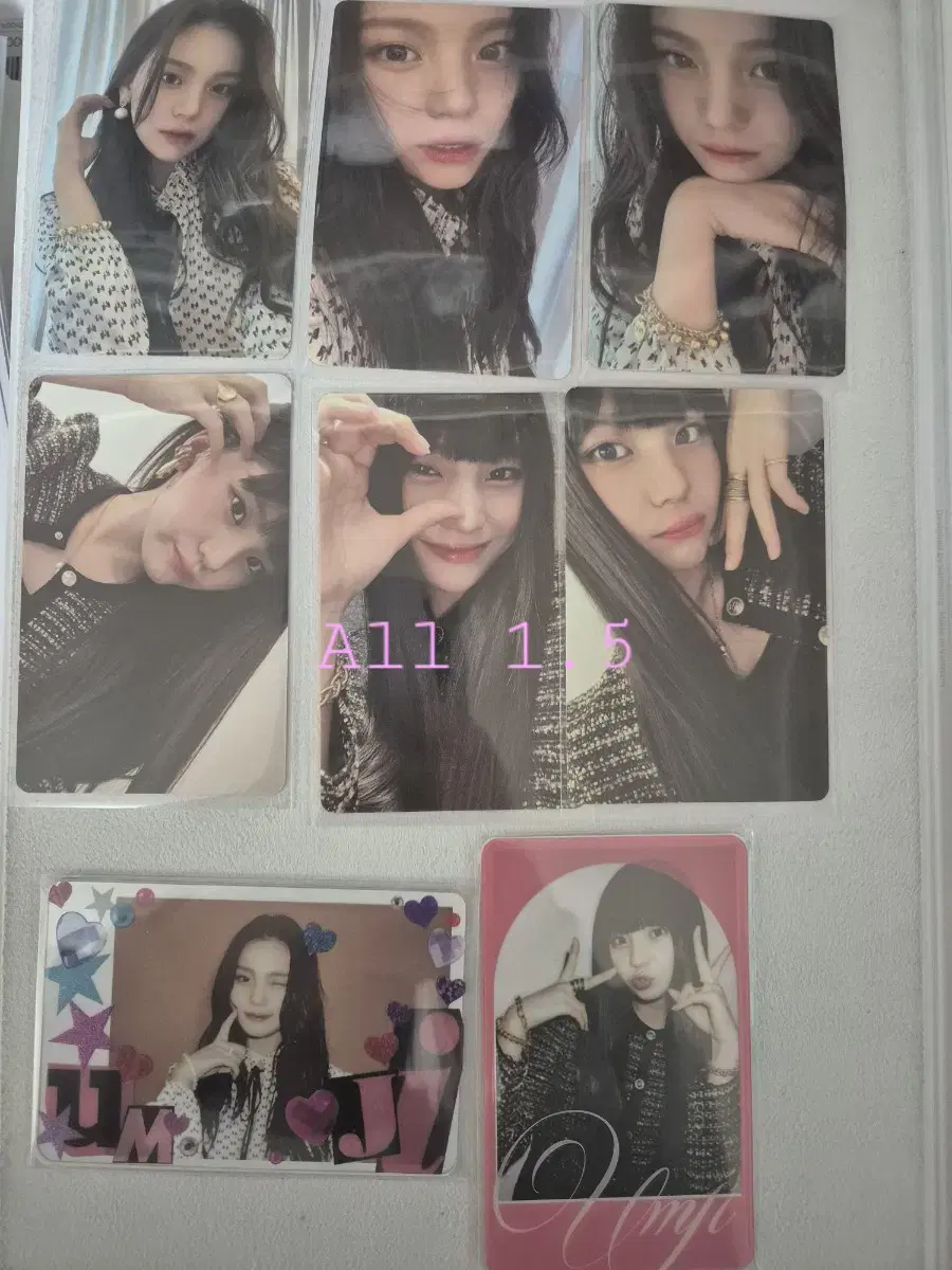 Gfriend Viviz unreleased photocard lightstick seasons greetings poca wts 10 zuu maniac Shh