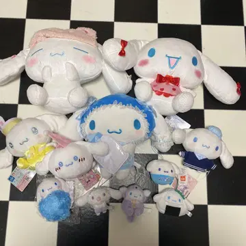 산리오 시나모롤 시나몬 봉제 인형 마스코트 세트