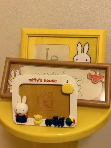 앤티크 미피 사진 프레임 세트 사진 프레임 miffy