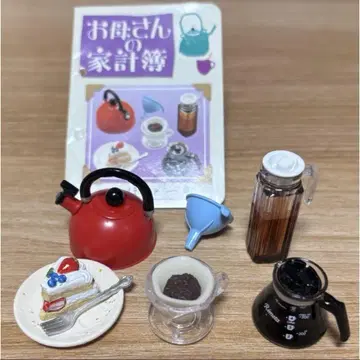미니어처 리멘트 엄마의 주방 엄마의 가계부 한숨 돌리기