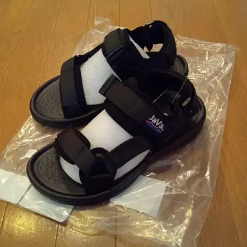 JaVa 25cm 블랙 스포츠 샌들