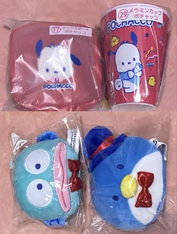산리오 뽑기 복권 하피단부이 포차코 한교동 턱시도샘