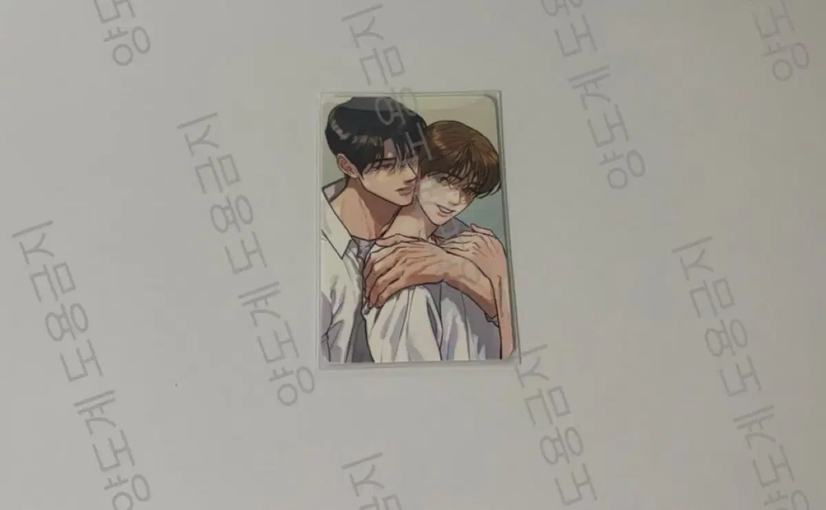 팀레진 10만원 특전 리미티드런 포토카드
