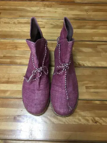 귀여운 대마 헴프 부츠