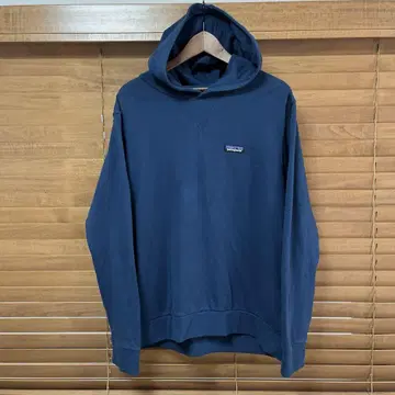 Patagonia 네이비 후드 부착 후드티