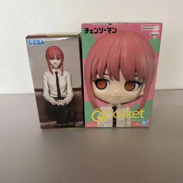 Qposket 조코노세 마키마 체인소 맨 피규어 세트