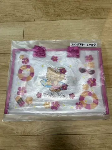 일광화상 키티 제일복권 당첨 복권 클리어 토트백 산리오 복권