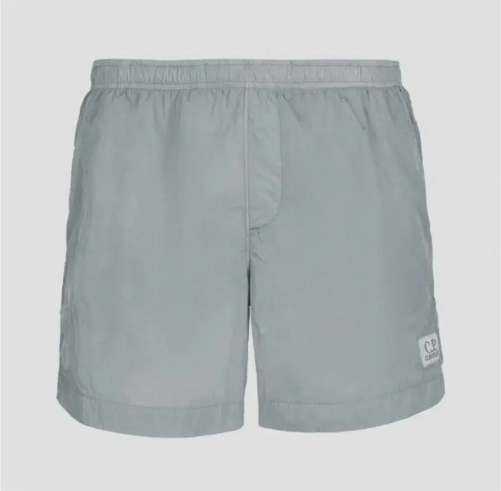 Cp Company Gray Nylon Shorts 82