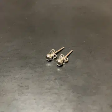 SILVER925 BALL STUD EARRINGS/실버/귀걸이