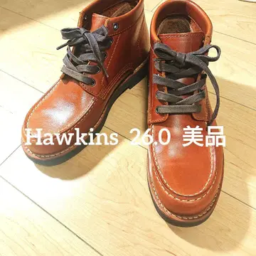 호킨스 모카신 하이컷 부츠 26.0cm 브라운 호킨스