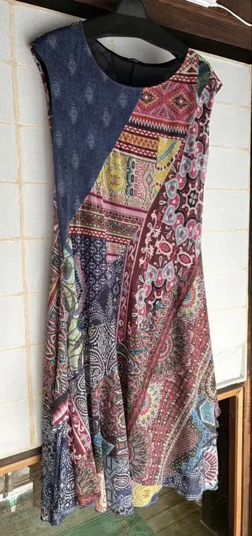 새상품 Desigual 데시구알 원피스 L