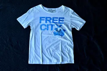 FREE CITY 티셔츠 화이트 사이즈 3