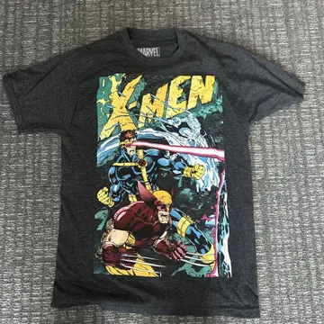 X-MEN 그래픽 티셔츠 다크 그레이
