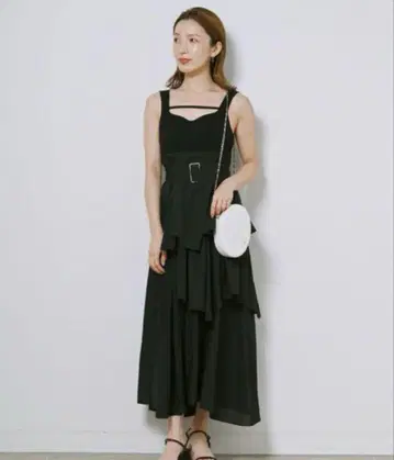 snidel 코르셋 도킹 원피스