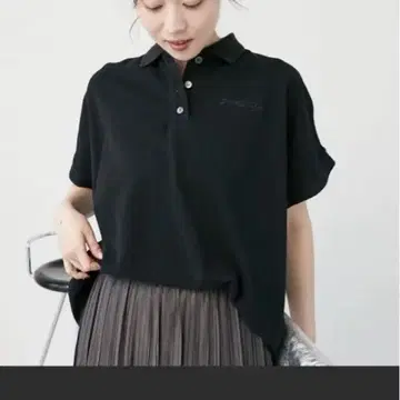 르쿨 블랑 자수 폴로 셔츠