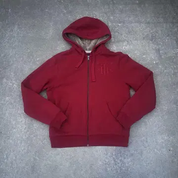 타미힐피거 지퍼 후드티 s y2k 그런지