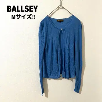 Ballsey 보르지 캐시미어 가디건 겉옷 블루 여성용