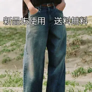 LIDNM 리드 SEMI WIDE 헤리티지 데님 팬츠