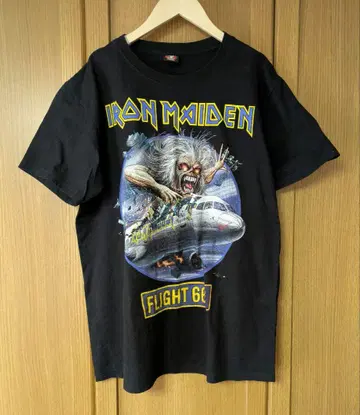 아이언 메이든 IRON MAIDEN 밴딩 티셔츠 남성용 티셔츠 구제 의류