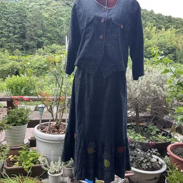 쿠루메 가스리 상하의