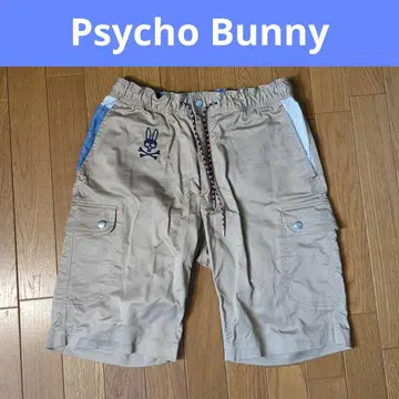 Psycho Bunny 카고 숏 팬츠 베이지