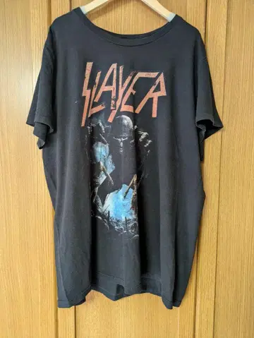 Slayer 메탈 밴드 티셔츠 남성용 티셔츠 구제 의류