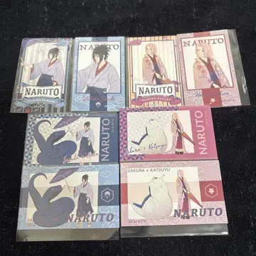 NARUTO 백 이야기 포토 카드 사스케 사쿠라