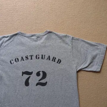챔피온 T1011 스텐실 USCG COASTGUARD 양면 프린트