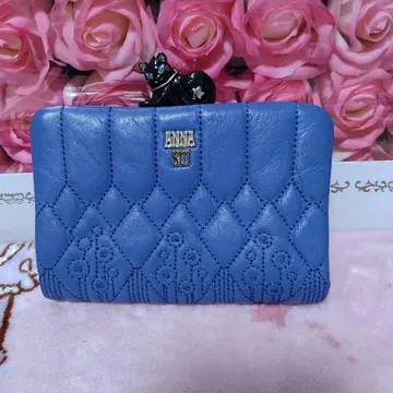 ANNA SUI 접이식 지갑 파랑