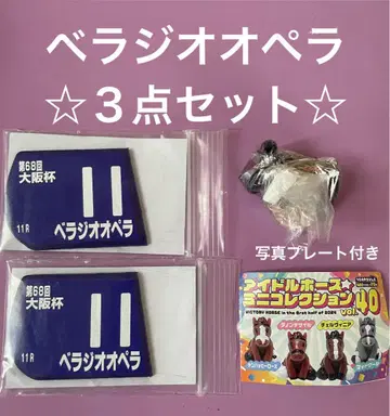 아이돌 호스 미니 컬렉션 Vol40 말 번호 마그넷 베라지오 오페라