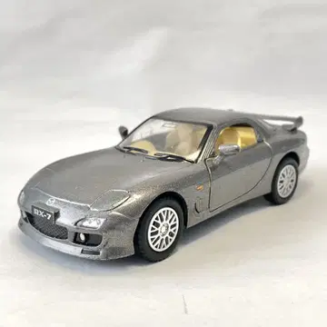 킨스마트 마쓰다 RX-7 1/34 실버 건메탈 풀백 카