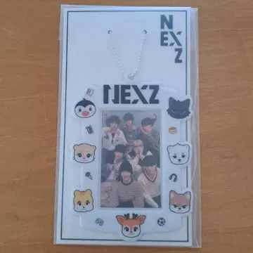 NEXZ 포토 카드 홀더 스트랩 포함