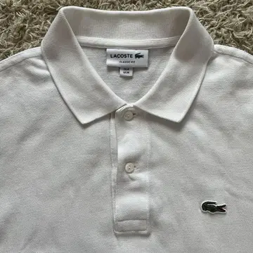 LACOSTE 라코스테 피케 셔츠 화이트