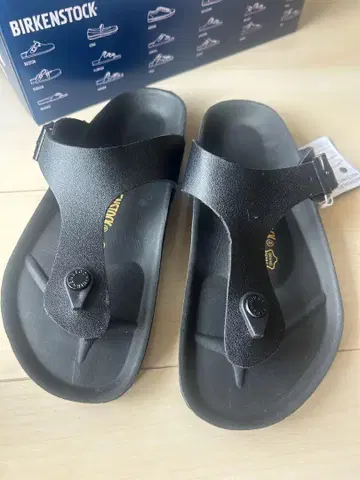 BIRKENSTOCK 블랙 비치 샌들 38