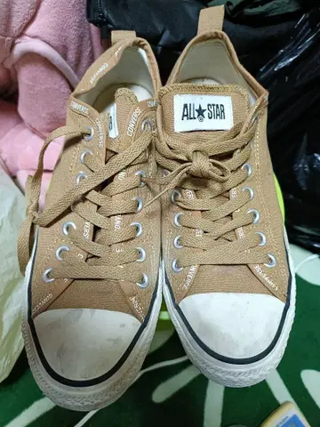 CONVERSE ALL STAR 베이지 로우 컷 27.5