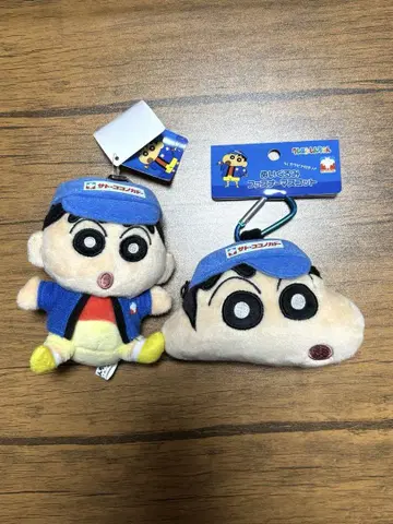 크레용 신짱 봉제 인형 키링 사토 코코노카도