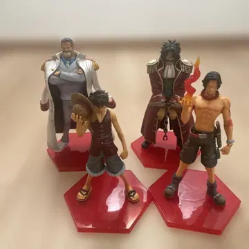 원피스 피규어, 루피, 에이스, 가프, 로저.