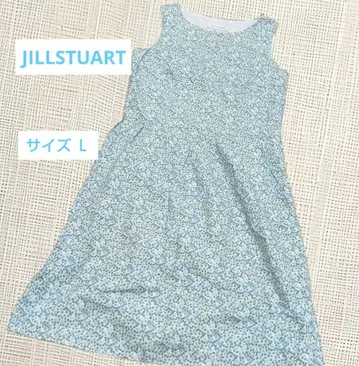 JILL STUART 질스튜어트 미니 꽃무늬 슬리브리스 원피스