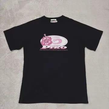 쥬에티 PIKO 콜라보 티셔츠 블랙 프리 사이즈