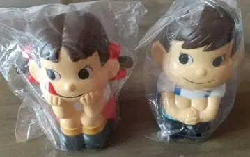 후지야 페코짱&포코짱 저금통 2개 세트