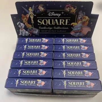 디즈니 SQUARE 캔뱃지 컬렉션 12개입