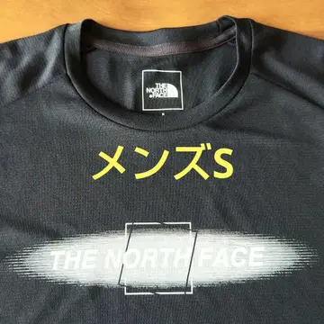 THE NORTH FACE 블랙 티셔츠 S