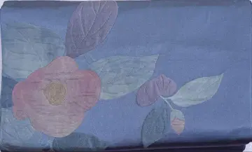 기모노 후쿠로 오비 (꽃무늬)