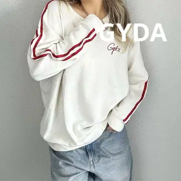 GYDA 트랙 라인 맨투맨 상의